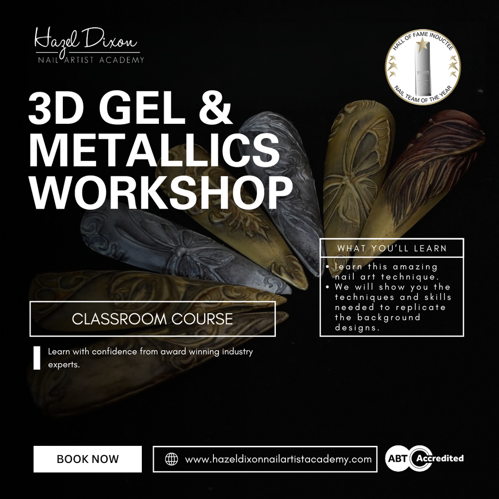 3D GEL & METALLICS Workshop