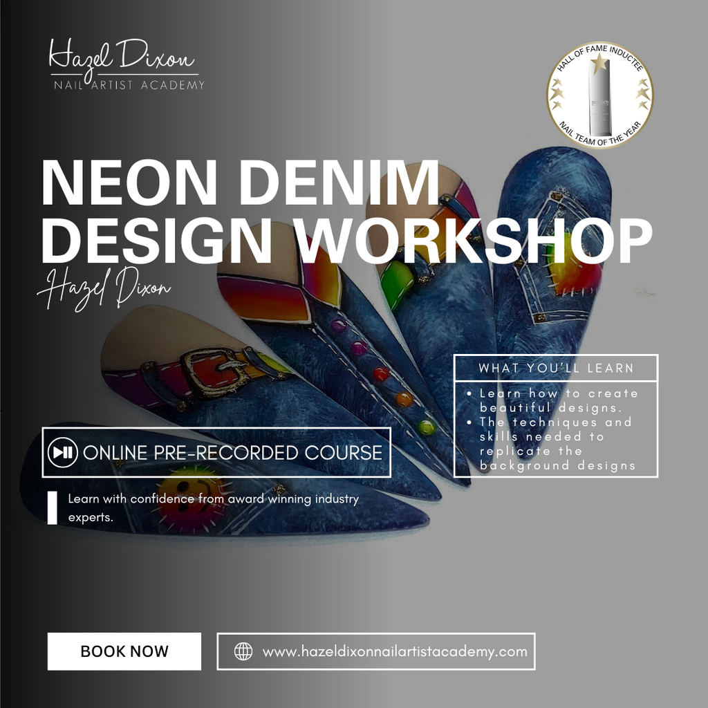Neon Denim Design Workshop - Hazel Dixon