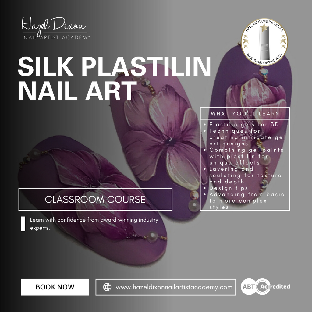 SILK PLASTILIN NAIL ART CLASS