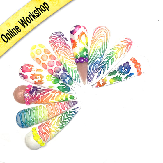 Milky Ombre Design Workshop - Hazel Dixon