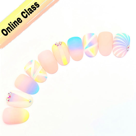 Gel Ombre & Crazy Ombre Online Class - Hazel Dixon