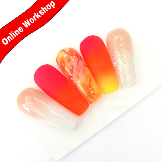 Fine Glitter - Holo Red - Hazel Dixon Nails Ltd