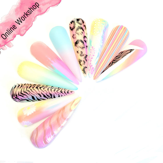 Salon Gel Art Design - Hazel Dixon